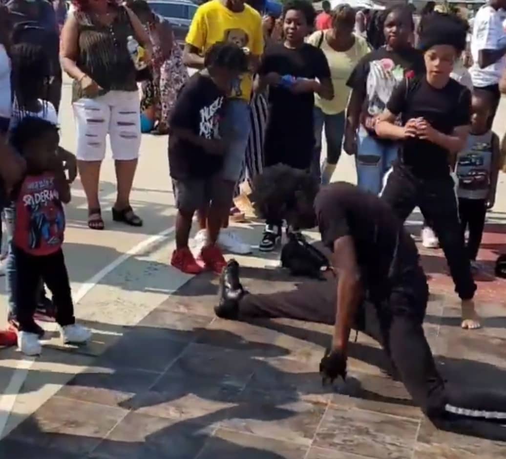 break dancing