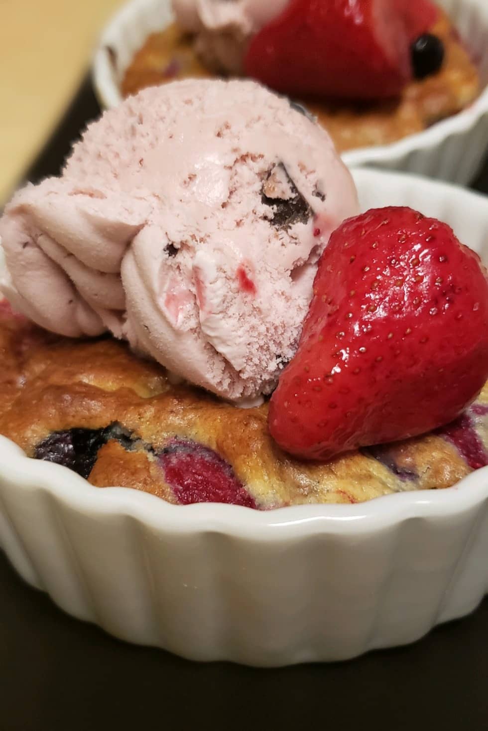 air fryer cobbler